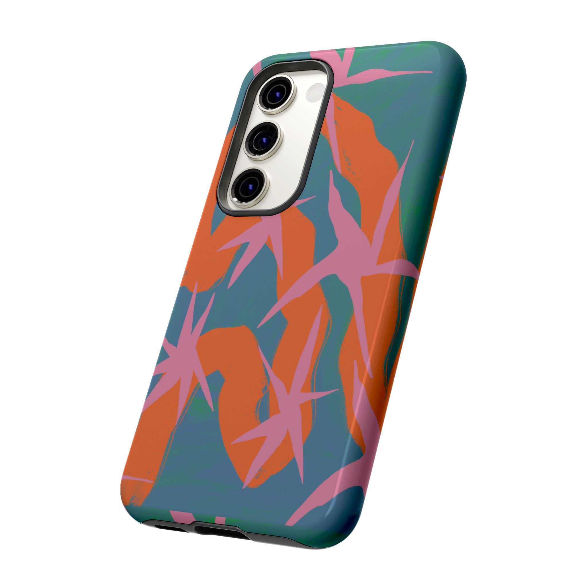 Stylish Phone Case with Abstract Design, Tough Cases, Custom Phone Cover, Gift for Trendsetters, Unique Cellphone Protection