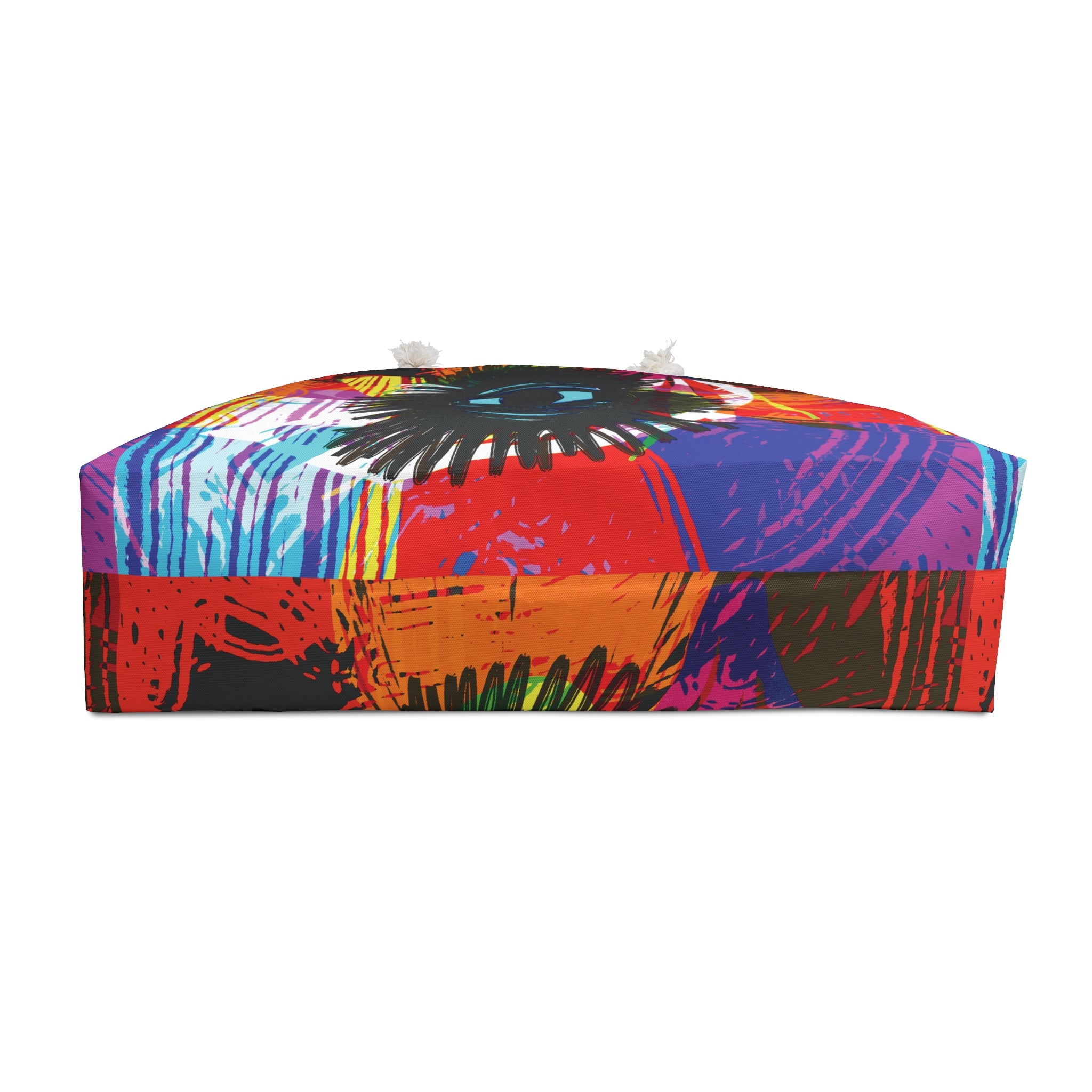 Abstract Radiance Weekender Bag — Artistic Travel Tote, Vibrant Beach & Gym Bag | Studio Amuar