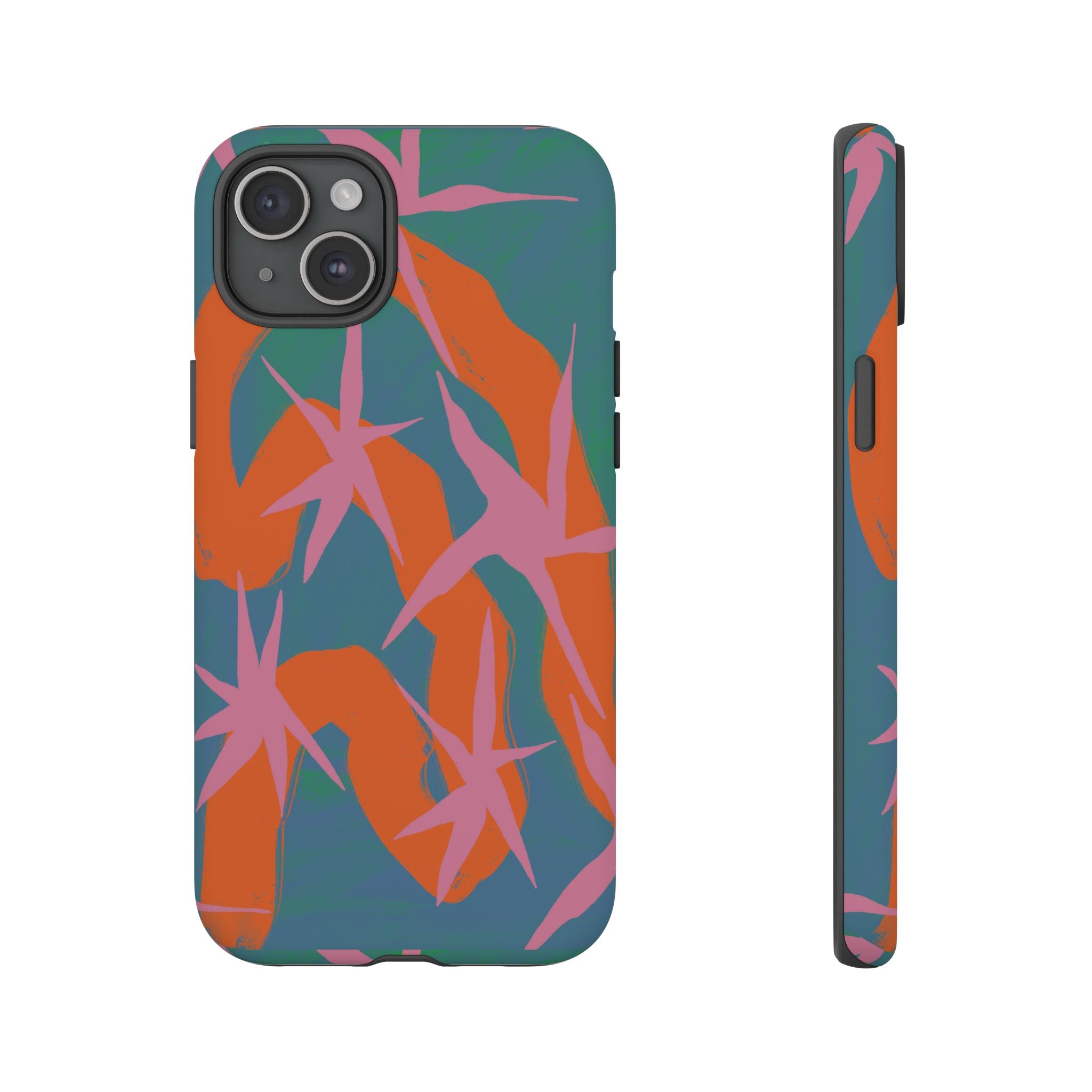 Stylish Phone Case with Abstract Design, Tough Cases, Custom Phone Cover, Gift for Trendsetters, Unique Cellphone Protection