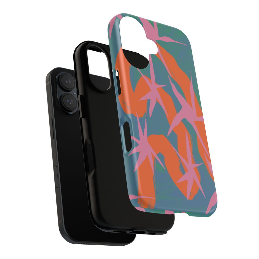 Stylish Phone Case with Abstract Design, Tough Cases, Custom Phone Cover, Gift for Trendsetters, Unique Cellphone Protection