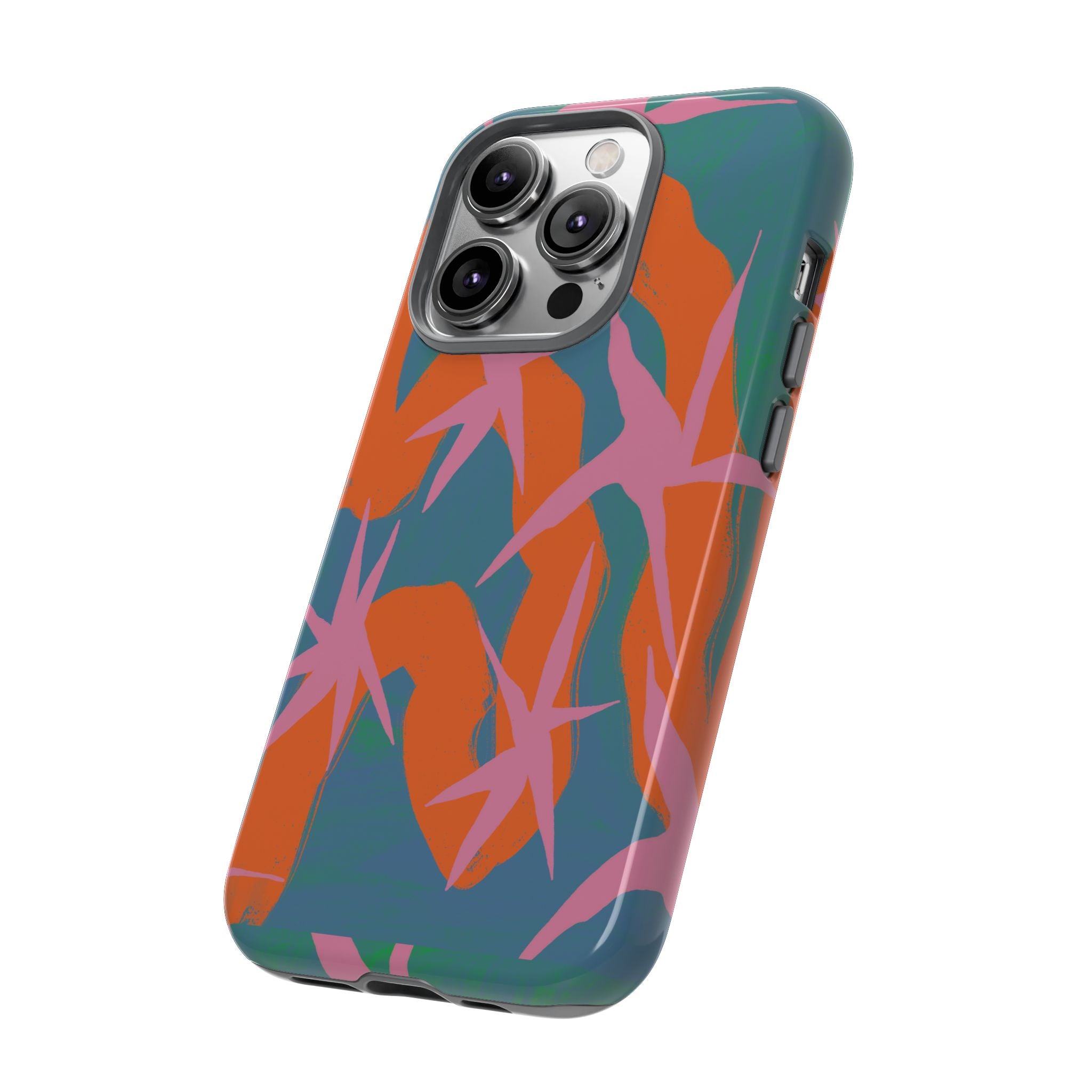 Stylish Phone Case with Abstract Design, Tough Cases, Custom Phone Cover, Gift for Trendsetters, Unique Cellphone Protection