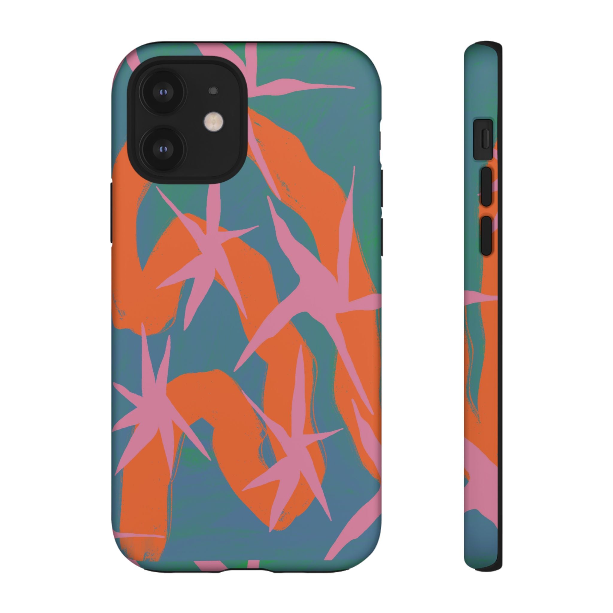 Stylish Phone Case with Abstract Design, Tough Cases, Custom Phone Cover, Gift for Trendsetters, Unique Cellphone Protection