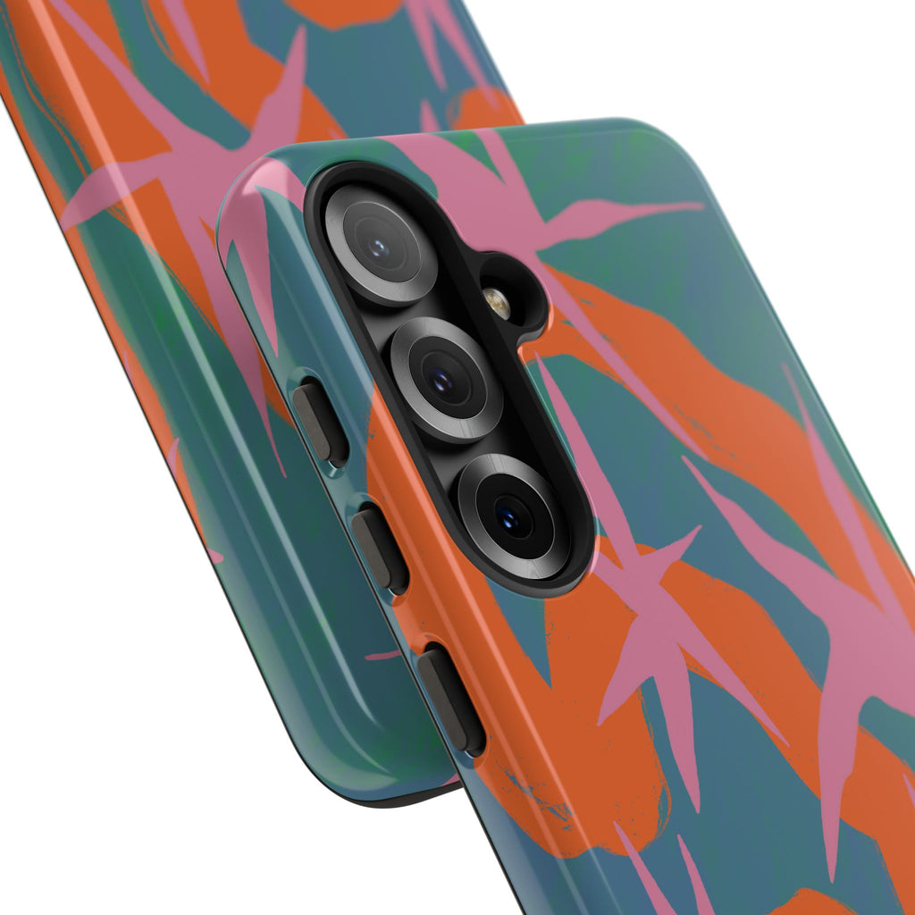 Stylish Phone Case with Abstract Design, Tough Cases, Custom Phone Cover, Gift for Trendsetters, Unique Cellphone Protection