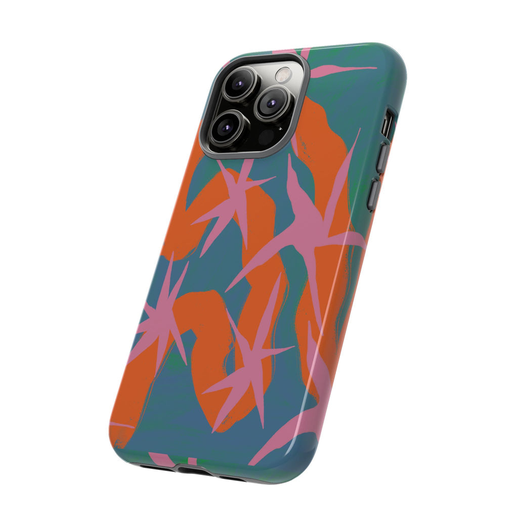 Stylish Phone Case with Abstract Design, Tough Cases, Custom Phone Cover, Gift for Trendsetters, Unique Cellphone Protection