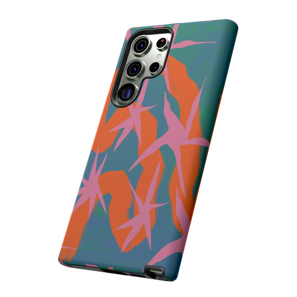 Stylish Phone Case with Abstract Design, Tough Cases, Custom Phone Cover, Gift for Trendsetters, Unique Cellphone Protection