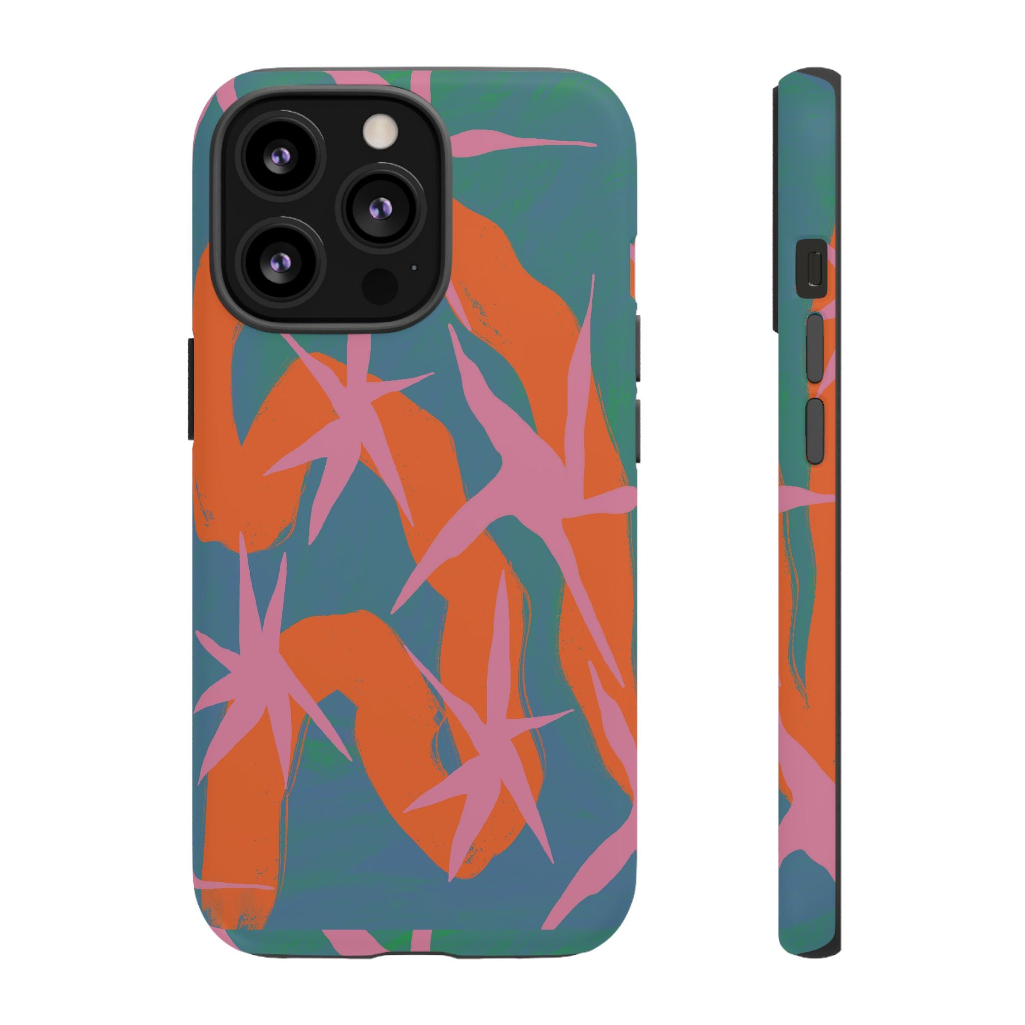 Stylish Phone Case with Abstract Design, Tough Cases, Custom Phone Cover, Gift for Trendsetters, Unique Cellphone Protection