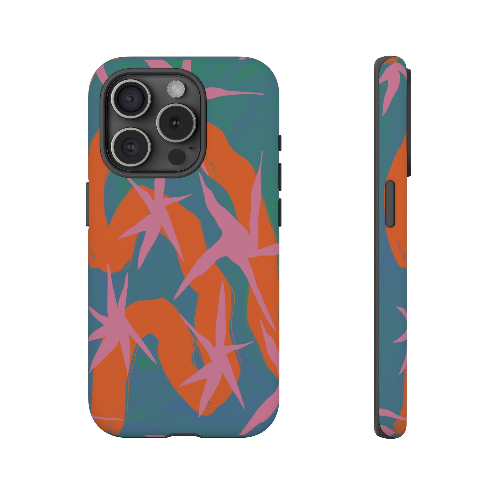 Stylish Phone Case with Abstract Design, Tough Cases, Custom Phone Cover, Gift for Trendsetters, Unique Cellphone Protection