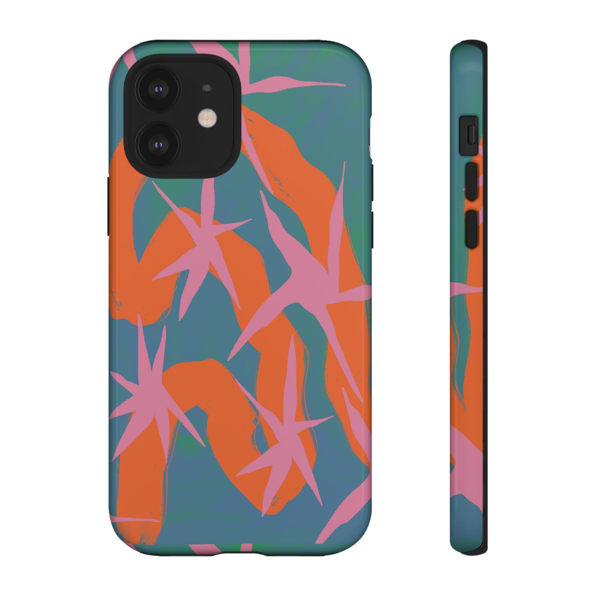 Stylish Phone Case with Abstract Design, Tough Cases, Custom Phone Cover, Gift for Trendsetters, Unique Cellphone Protection