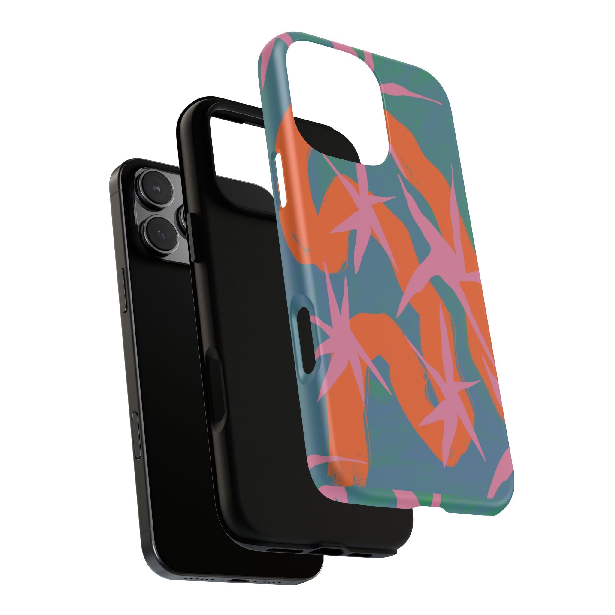 Stylish Phone Case with Abstract Design, Tough Cases, Custom Phone Cover, Gift for Trendsetters, Unique Cellphone Protection