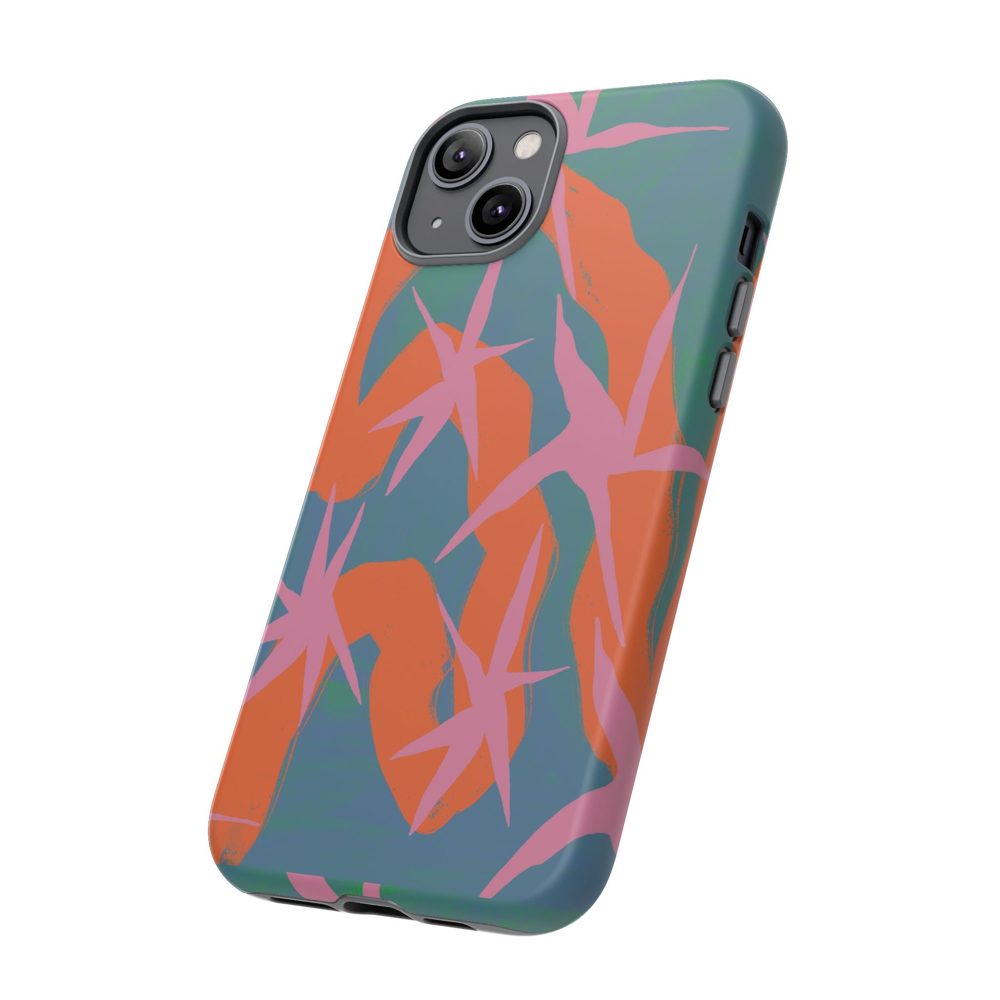 Stylish Phone Case with Abstract Design, Tough Cases, Custom Phone Cover, Gift for Trendsetters, Unique Cellphone Protection