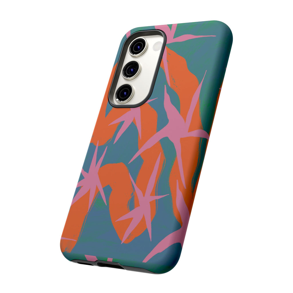 Stylish Phone Case with Abstract Design, Tough Cases, Custom Phone Cover, Gift for Trendsetters, Unique Cellphone Protection
