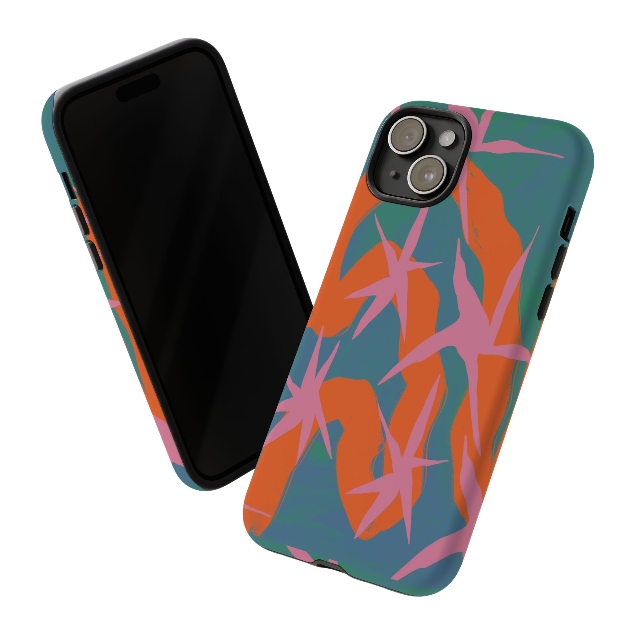 Stylish Phone Case with Abstract Design, Tough Cases, Custom Phone Cover, Gift for Trendsetters, Unique Cellphone Protection