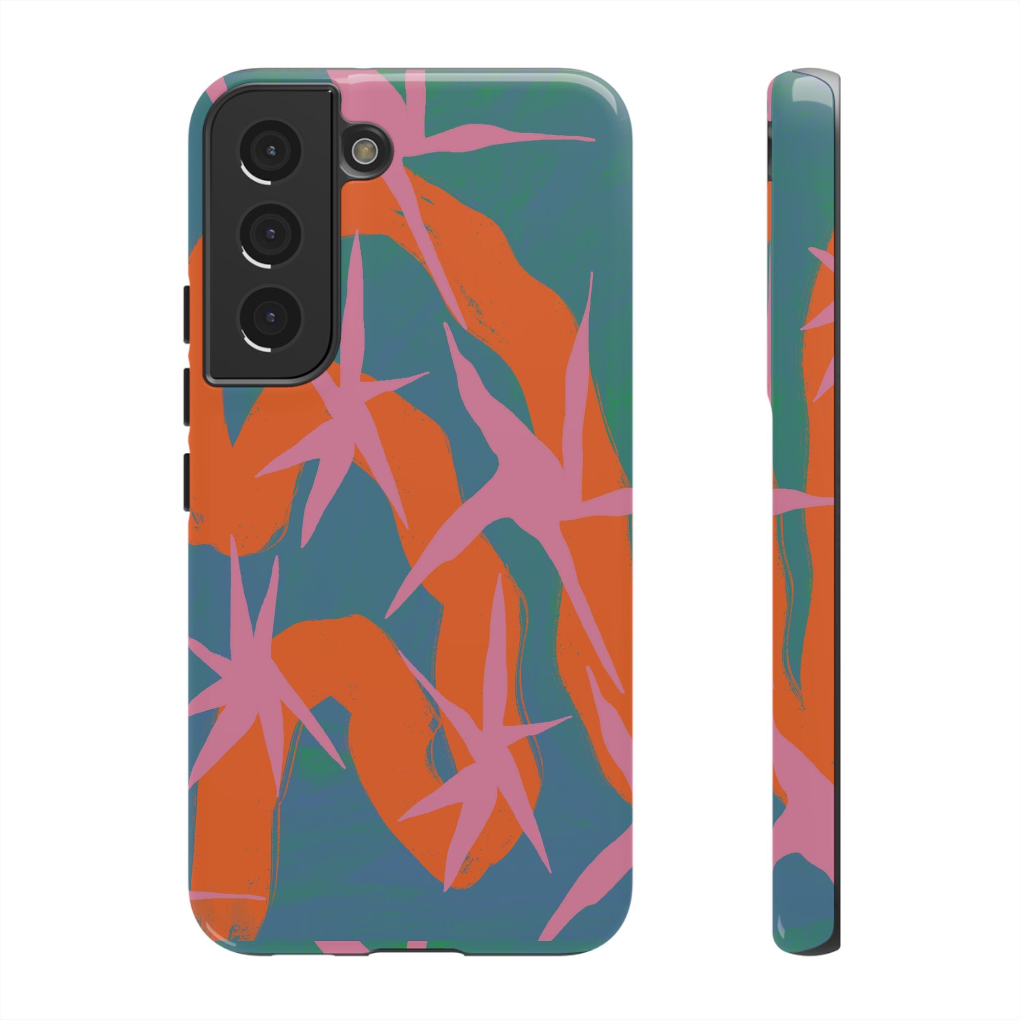Stylish Phone Case with Abstract Design, Tough Cases, Custom Phone Cover, Gift for Trendsetters, Unique Cellphone Protection