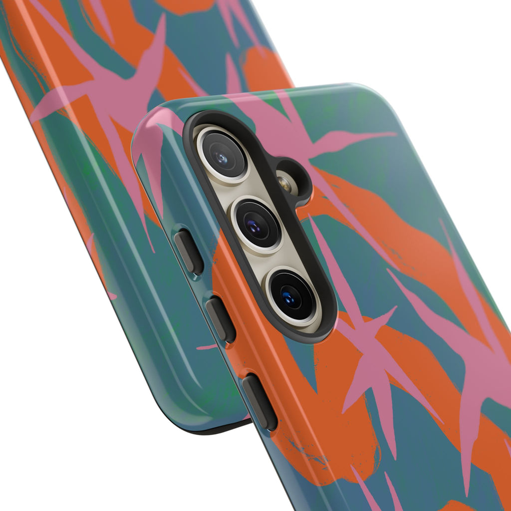 Stylish Phone Case with Abstract Design, Tough Cases, Custom Phone Cover, Gift for Trendsetters, Unique Cellphone Protection
