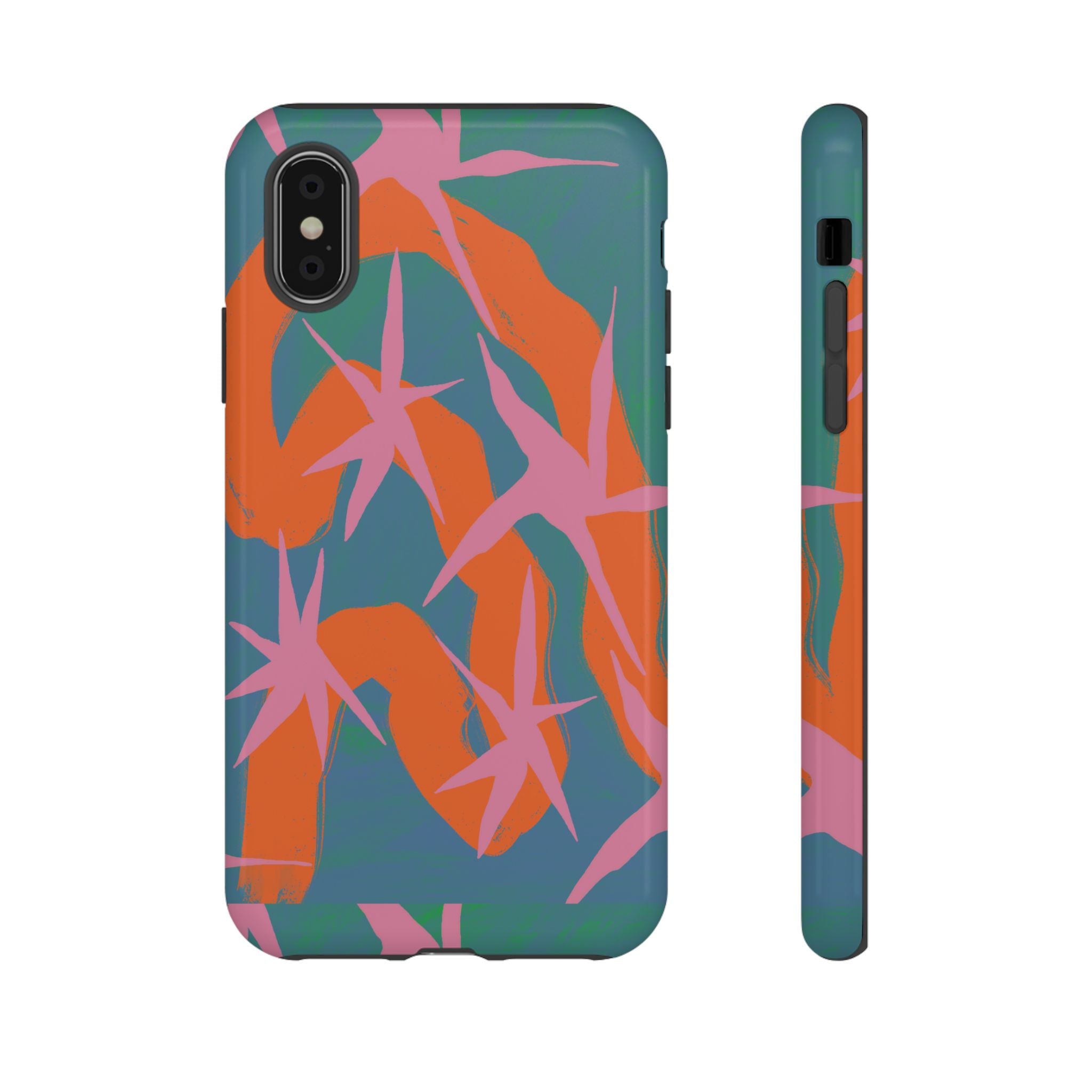Stylish Phone Case with Abstract Design, Tough Cases, Custom Phone Cover, Gift for Trendsetters, Unique Cellphone Protection
