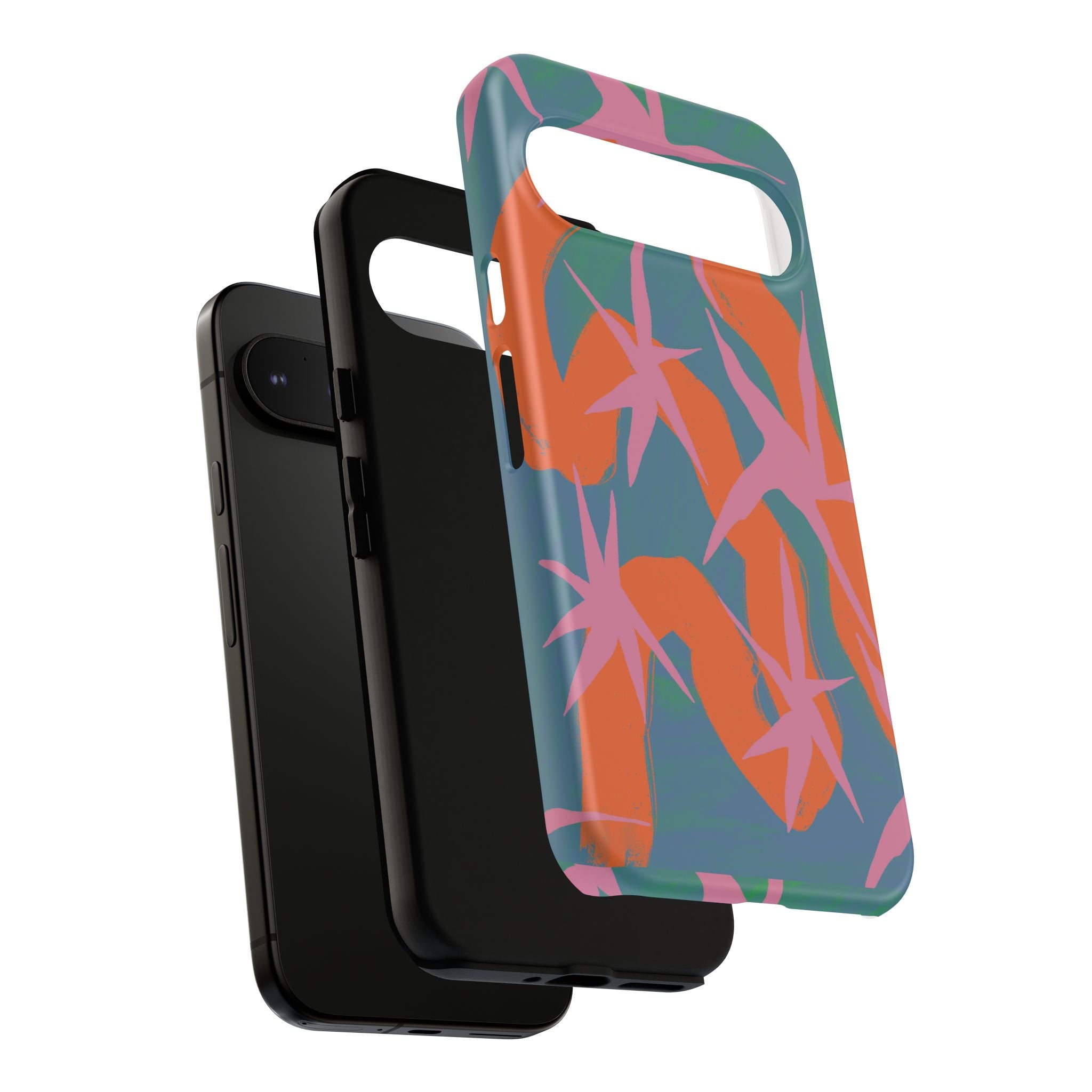 Stylish Phone Case with Abstract Design, Tough Cases, Custom Phone Cover, Gift for Trendsetters, Unique Cellphone Protection