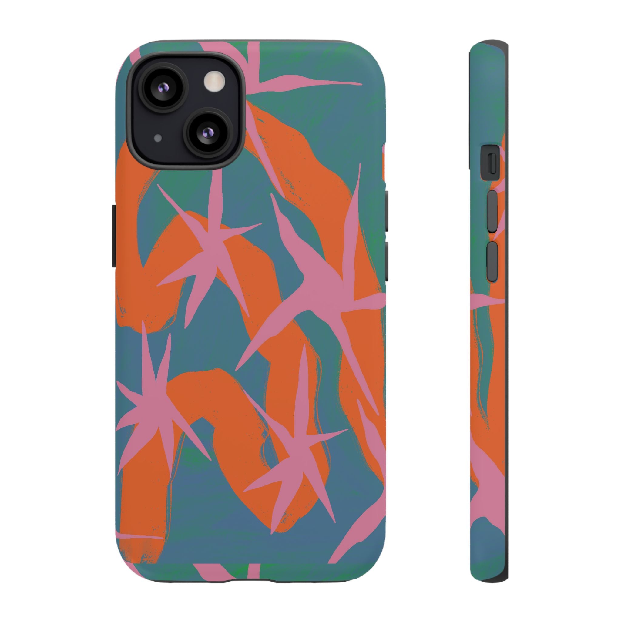 Stylish Phone Case with Abstract Design, Tough Cases, Custom Phone Cover, Gift for Trendsetters, Unique Cellphone Protection