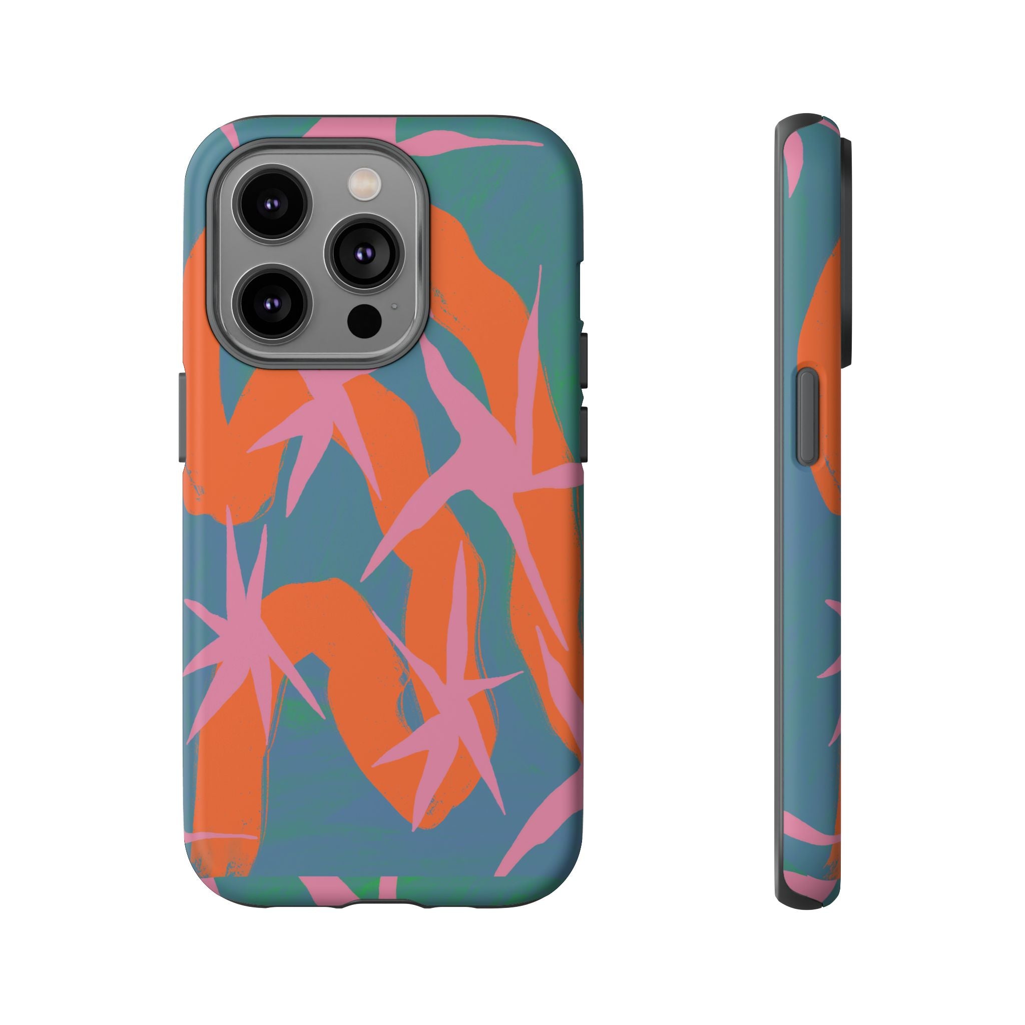 Stylish Phone Case with Abstract Design, Tough Cases, Custom Phone Cover, Gift for Trendsetters, Unique Cellphone Protection