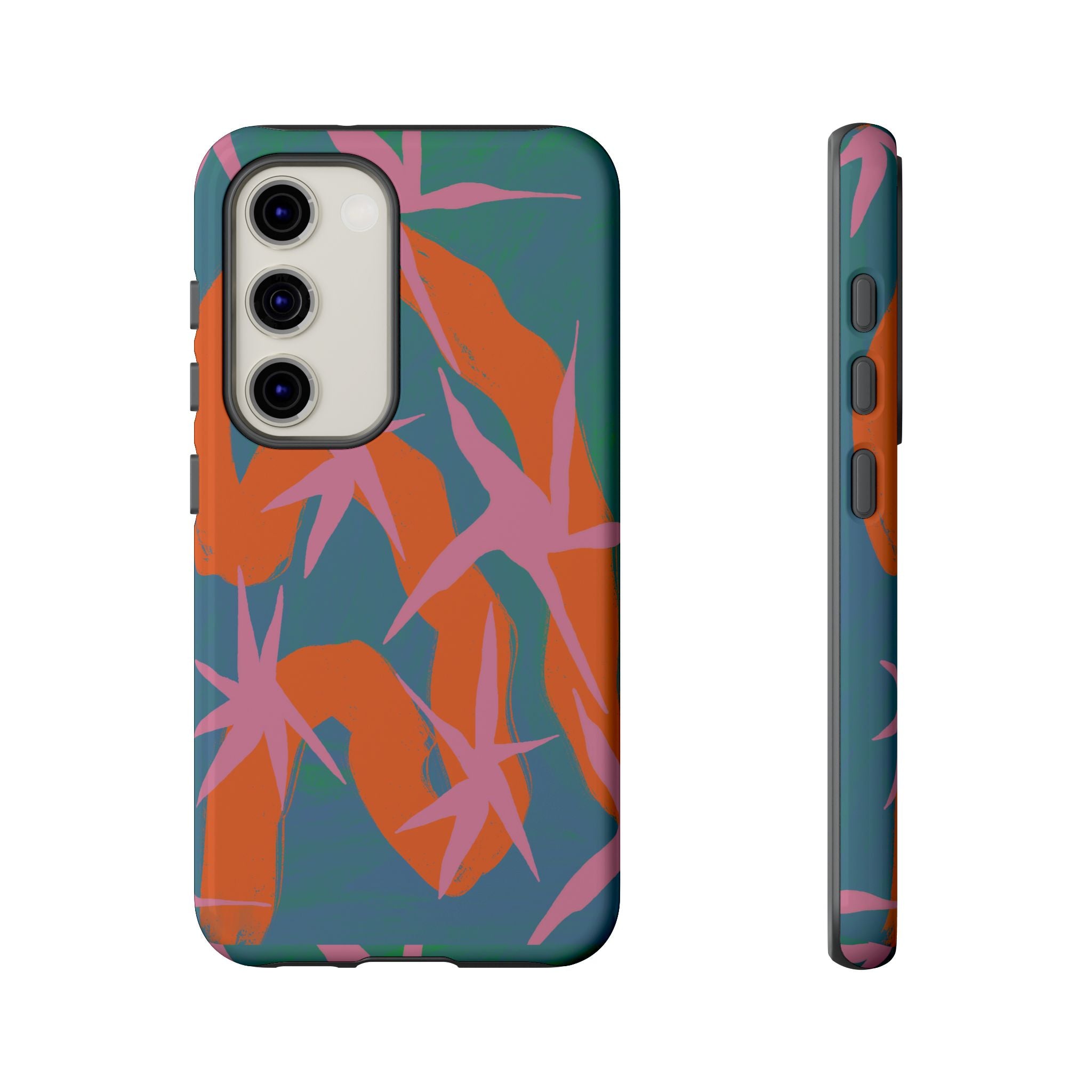 Stylish Phone Case with Abstract Design, Tough Cases, Custom Phone Cover, Gift for Trendsetters, Unique Cellphone Protection