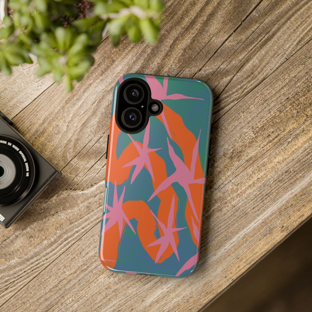 Stylish Phone Case with Abstract Design, Tough Cases, Custom Phone Cover, Gift for Trendsetters, Unique Cellphone Protection