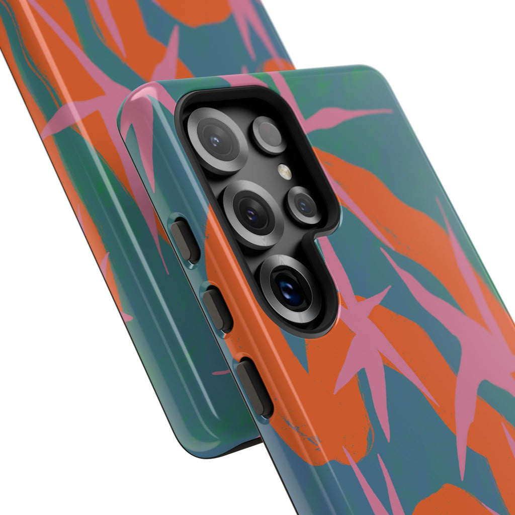 Stylish Phone Case with Abstract Design, Tough Cases, Custom Phone Cover, Gift for Trendsetters, Unique Cellphone Protection