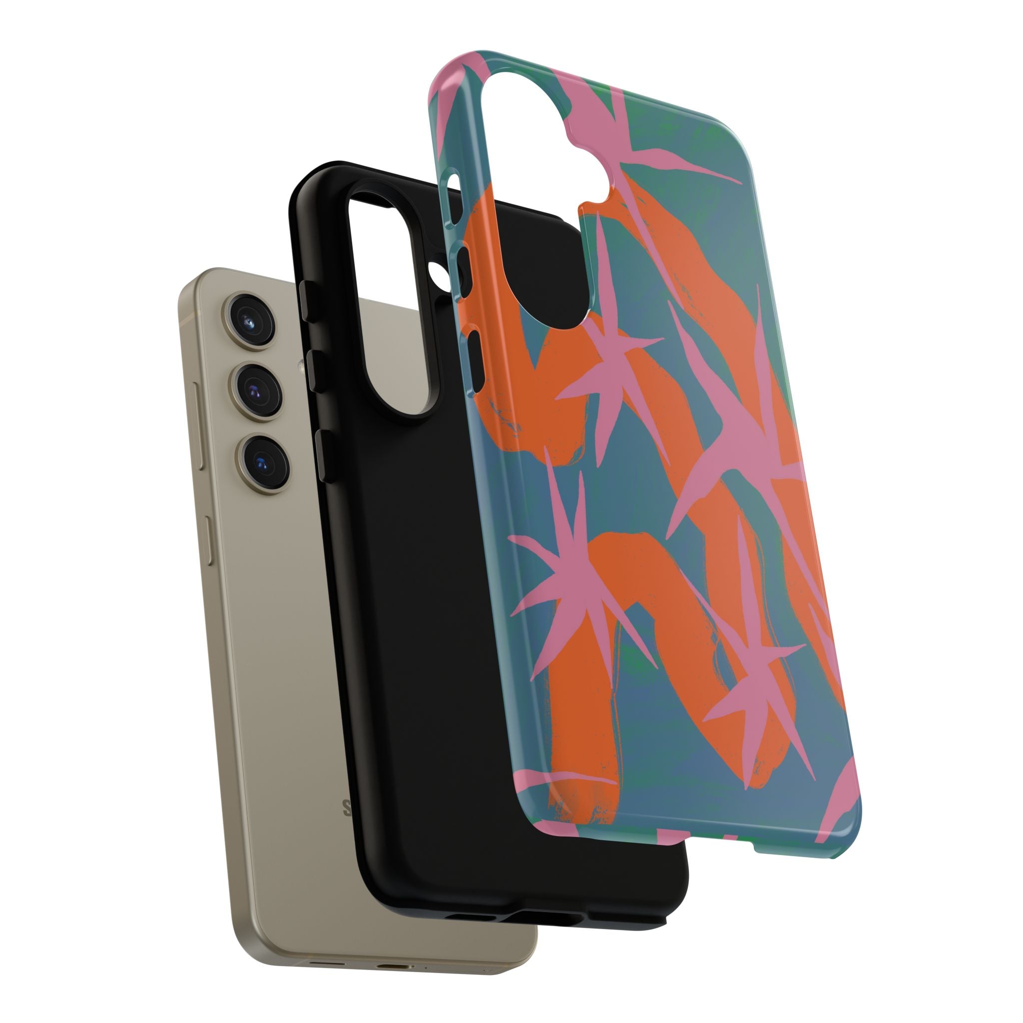 Stylish Phone Case with Abstract Design, Tough Cases, Custom Phone Cover, Gift for Trendsetters, Unique Cellphone Protection