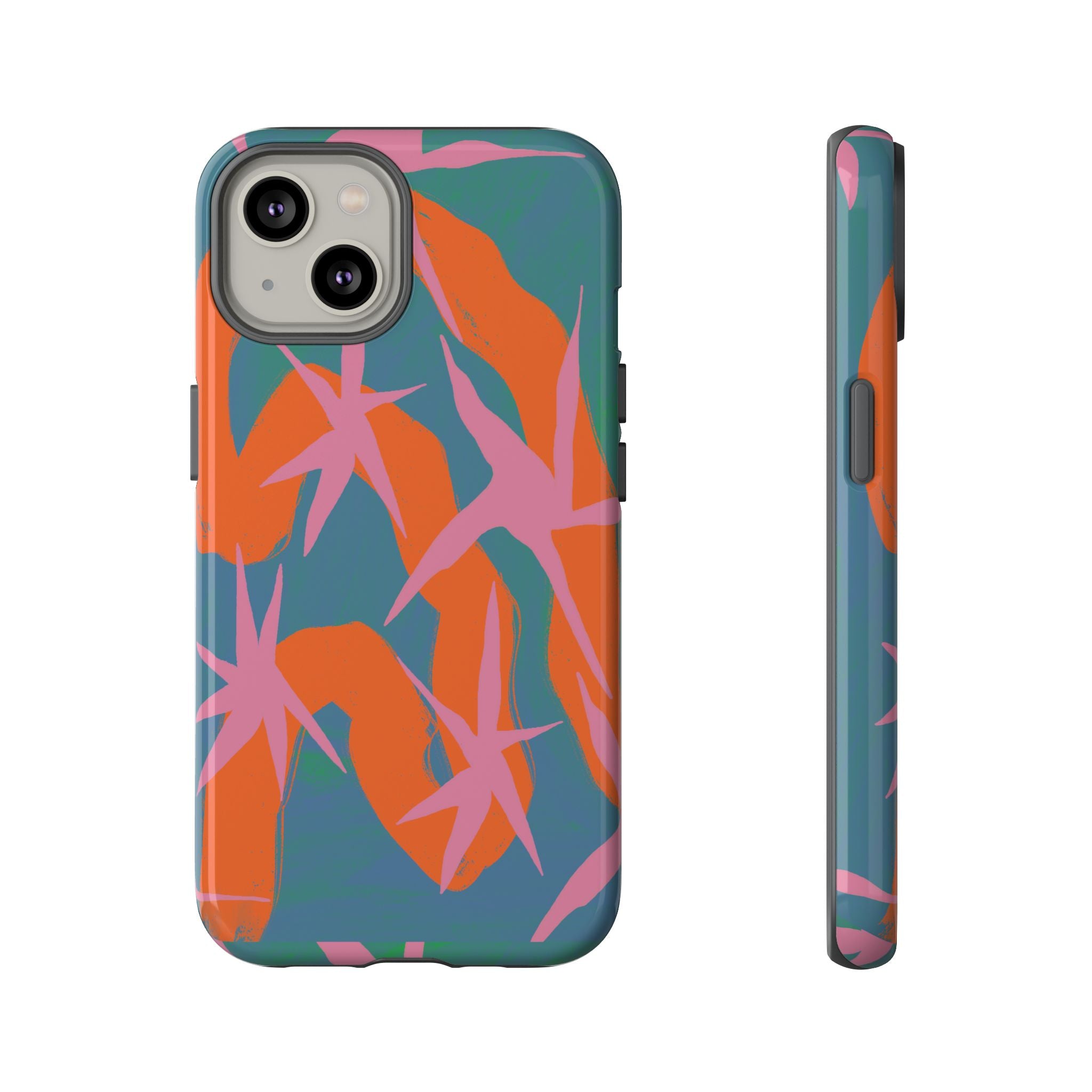 Stylish Phone Case with Abstract Design, Tough Cases, Custom Phone Cover, Gift for Trendsetters, Unique Cellphone Protection