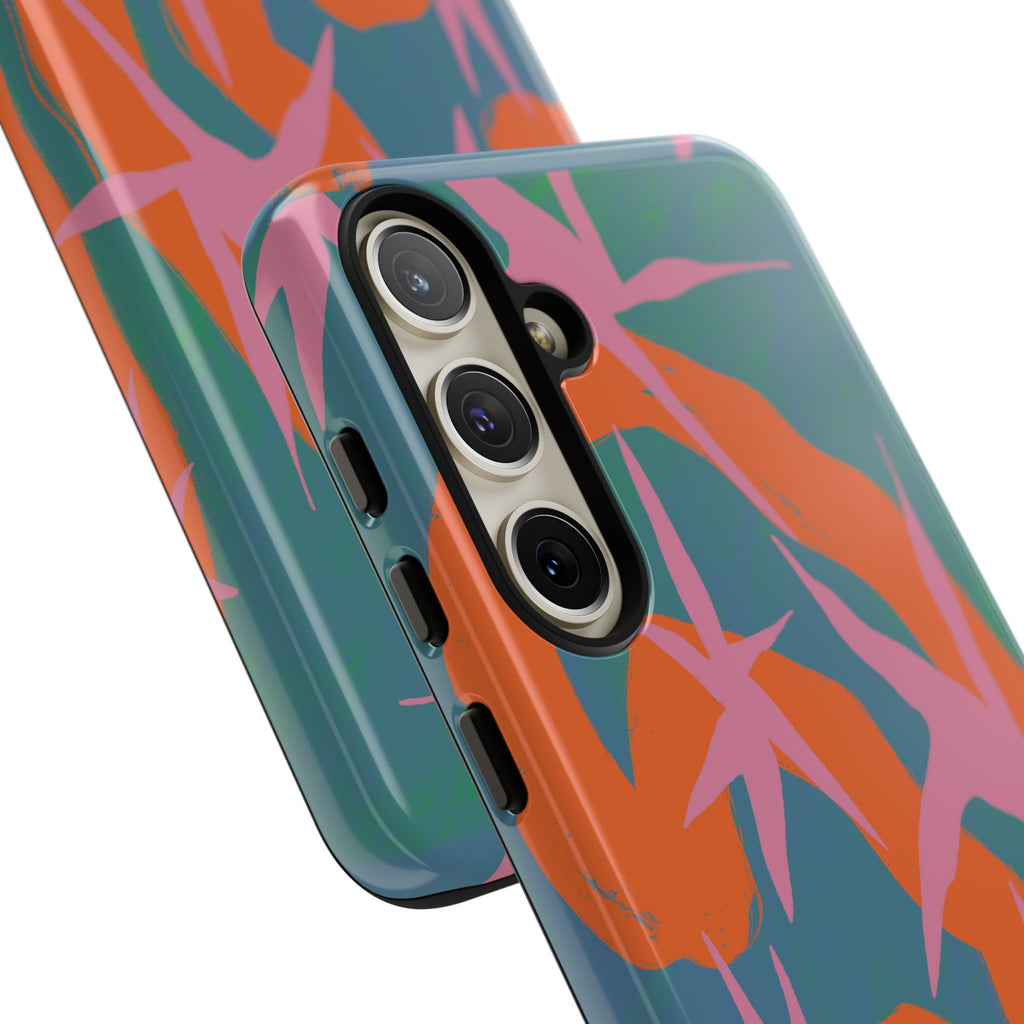 Stylish Phone Case with Abstract Design, Tough Cases, Custom Phone Cover, Gift for Trendsetters, Unique Cellphone Protection