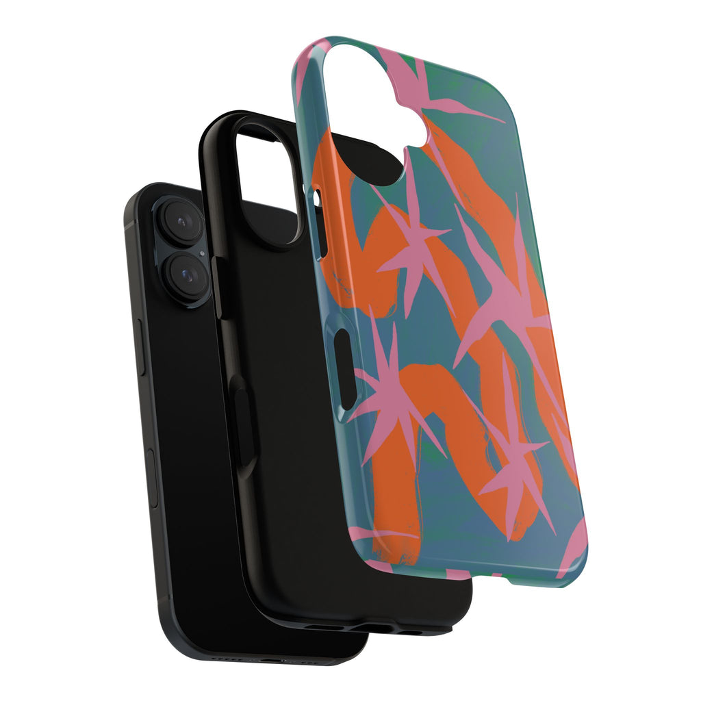 Stylish Phone Case with Abstract Design, Tough Cases, Custom Phone Cover, Gift for Trendsetters, Unique Cellphone Protection