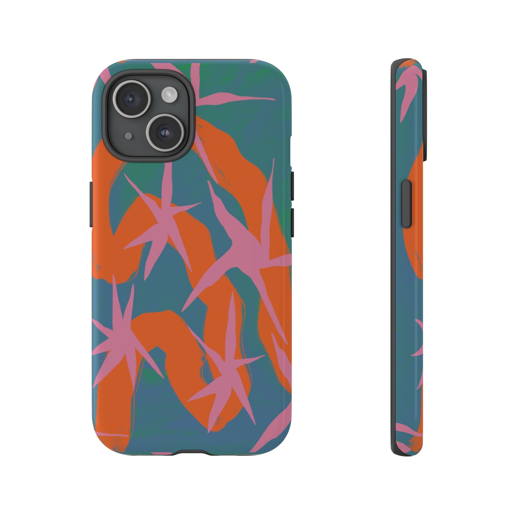 Stylish Phone Case with Abstract Design, Tough Cases, Custom Phone Cover, Gift for Trendsetters, Unique Cellphone Protection