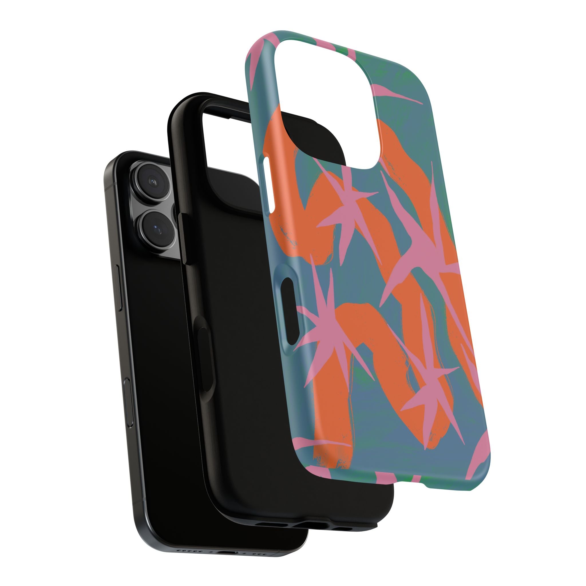 Stylish Phone Case with Abstract Design, Tough Cases, Custom Phone Cover, Gift for Trendsetters, Unique Cellphone Protection