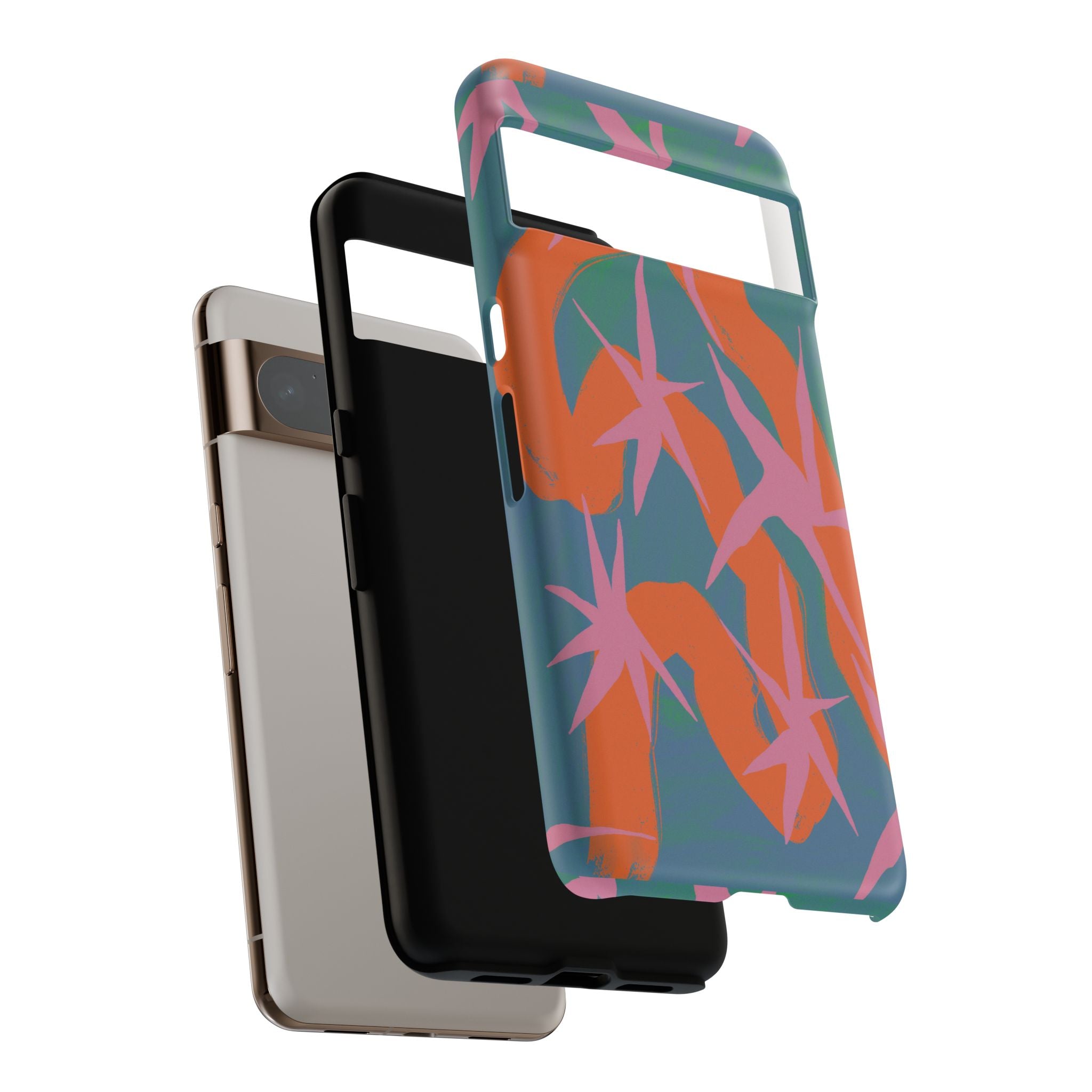 Stylish Phone Case with Abstract Design, Tough Cases, Custom Phone Cover, Gift for Trendsetters, Unique Cellphone Protection
