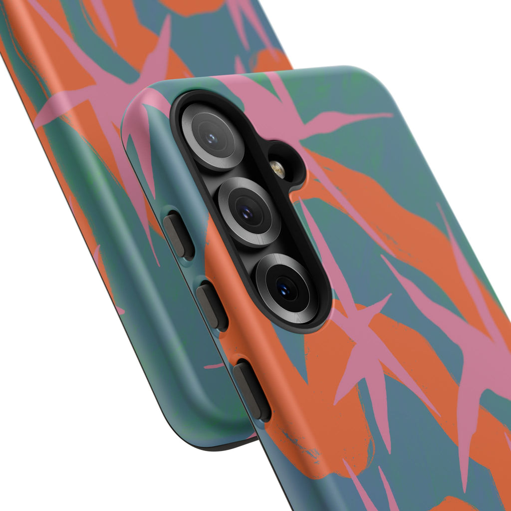 Stylish Phone Case with Abstract Design, Tough Cases, Custom Phone Cover, Gift for Trendsetters, Unique Cellphone Protection