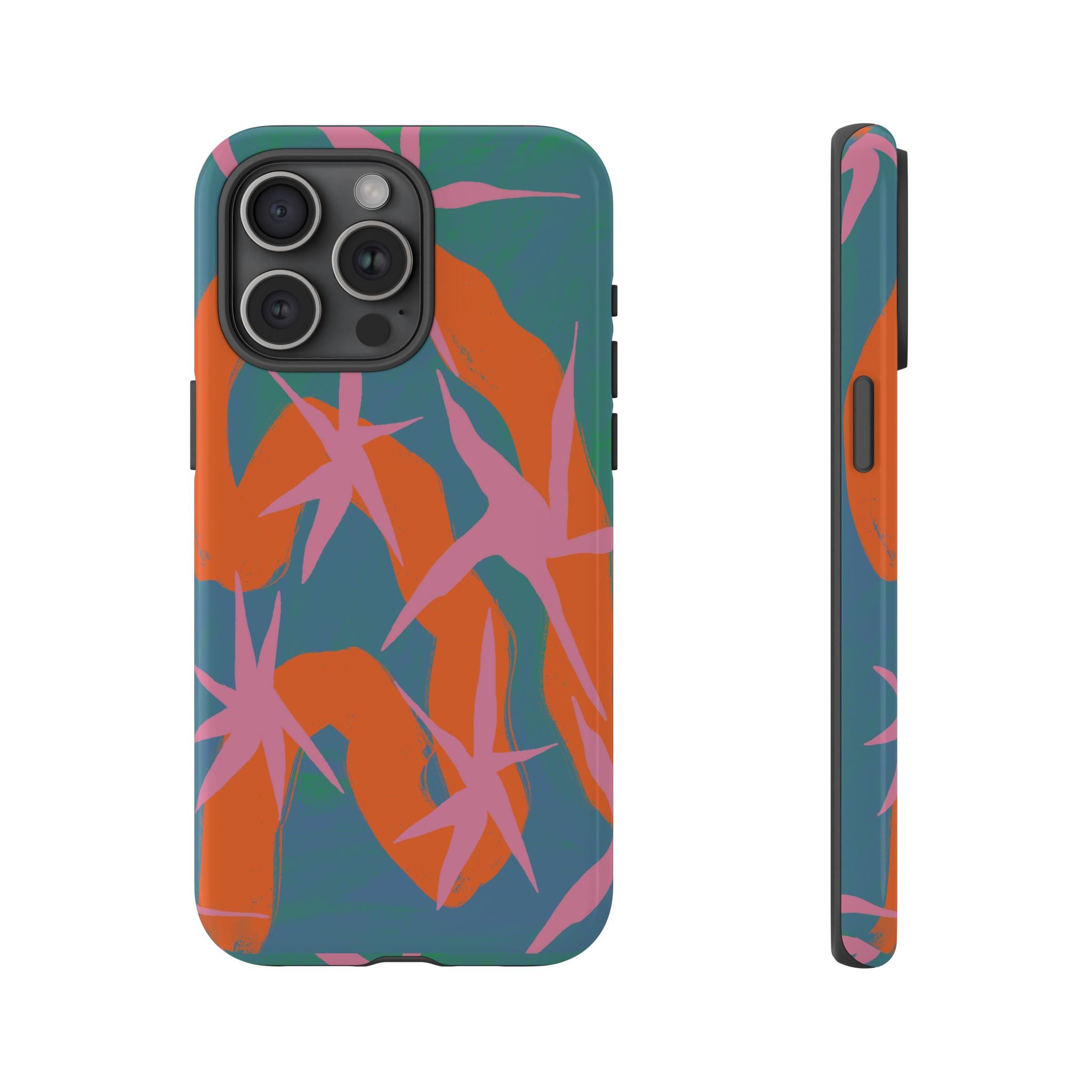 Stylish Phone Case with Abstract Design, Tough Cases, Custom Phone Cover, Gift for Trendsetters, Unique Cellphone Protection