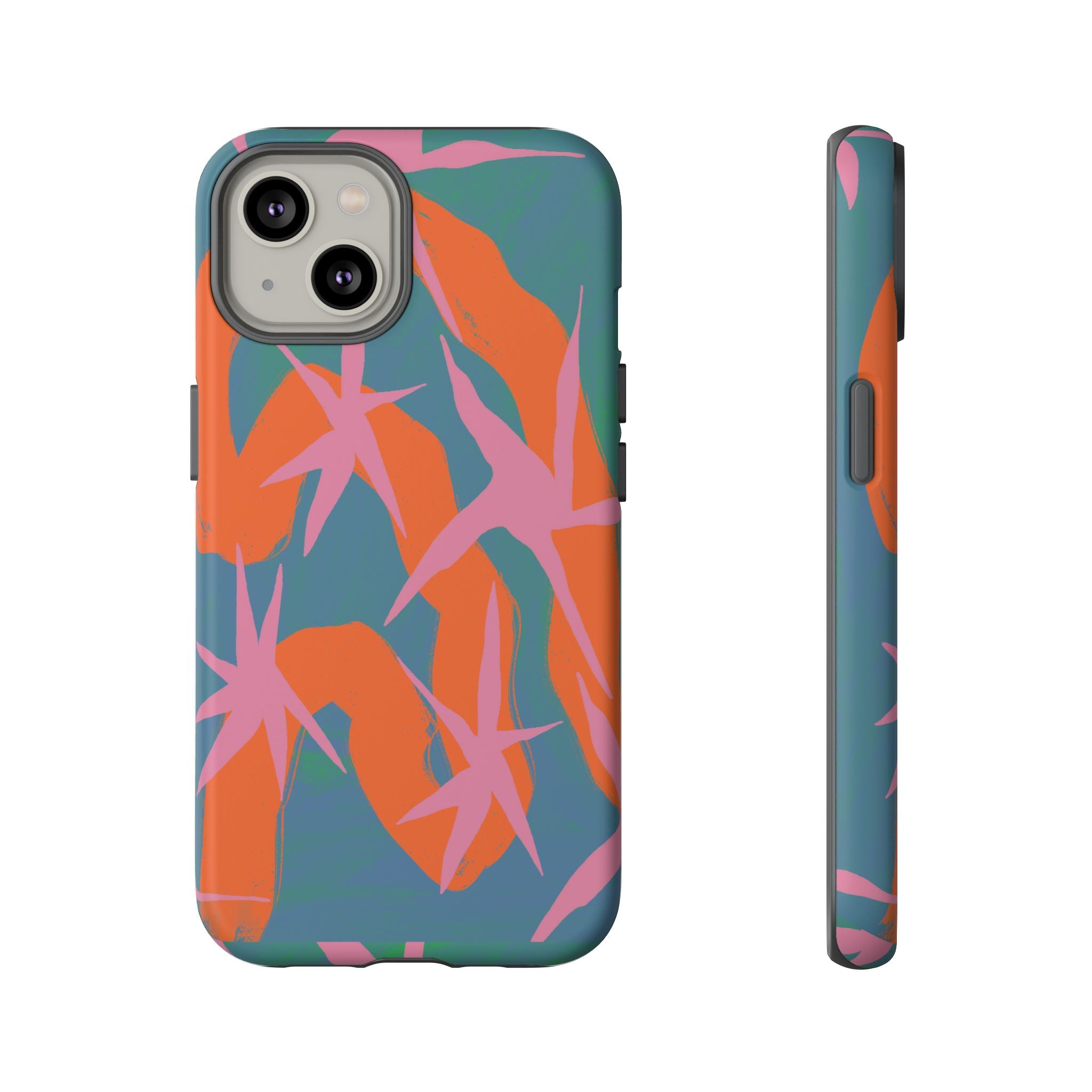 Stylish Phone Case with Abstract Design, Tough Cases, Custom Phone Cover, Gift for Trendsetters, Unique Cellphone Protection