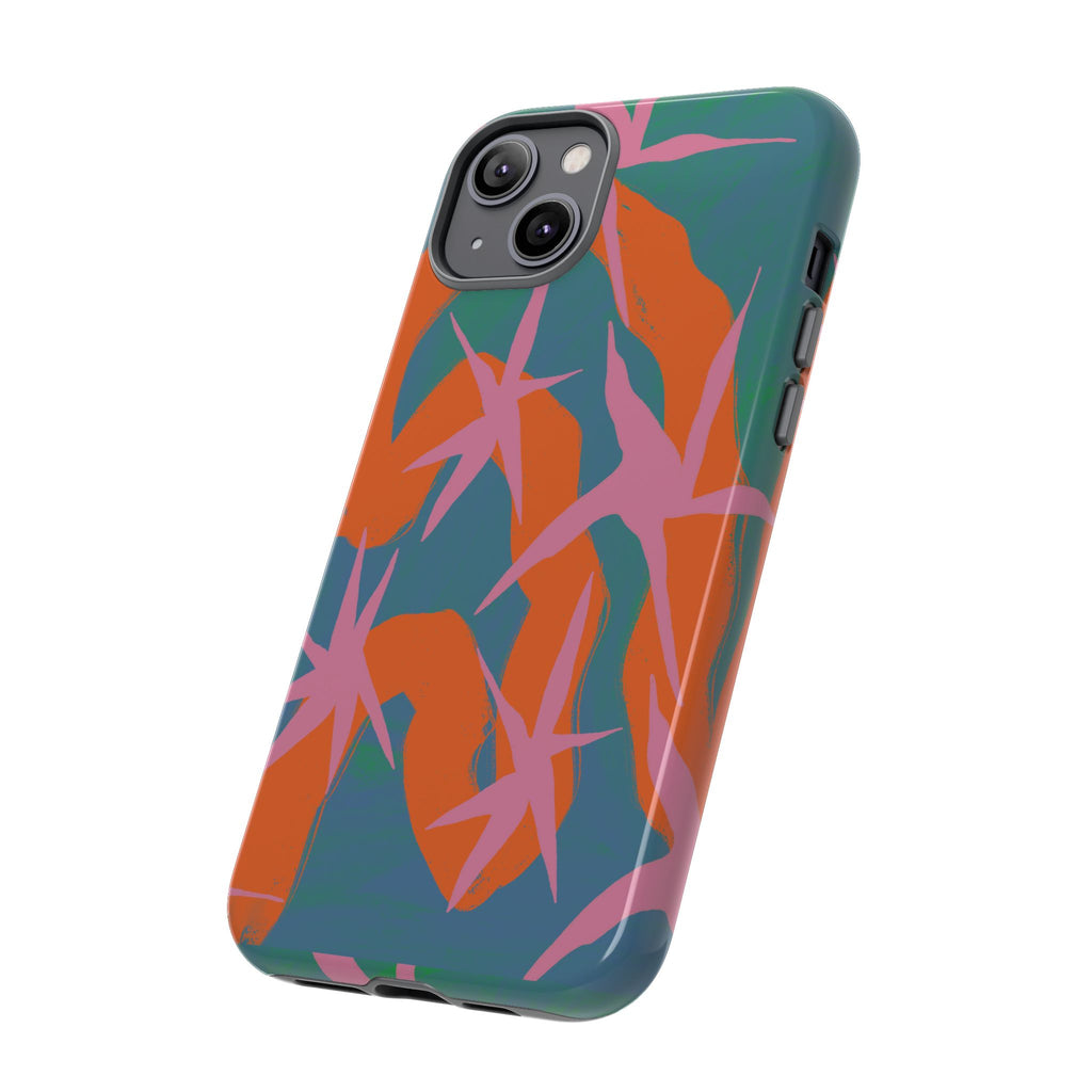 Stylish Phone Case with Abstract Design, Tough Cases, Custom Phone Cover, Gift for Trendsetters, Unique Cellphone Protection