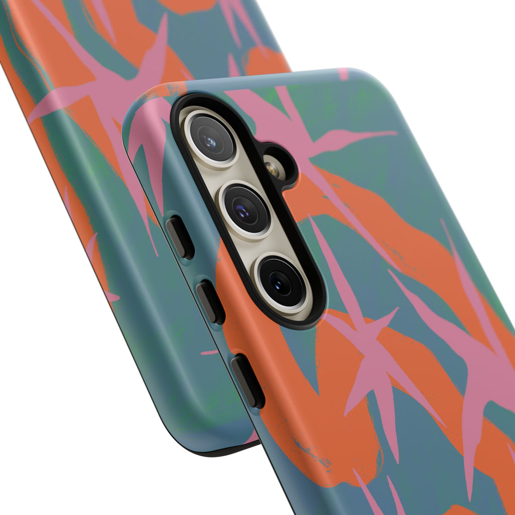 Stylish Phone Case with Abstract Design, Tough Cases, Custom Phone Cover, Gift for Trendsetters, Unique Cellphone Protection