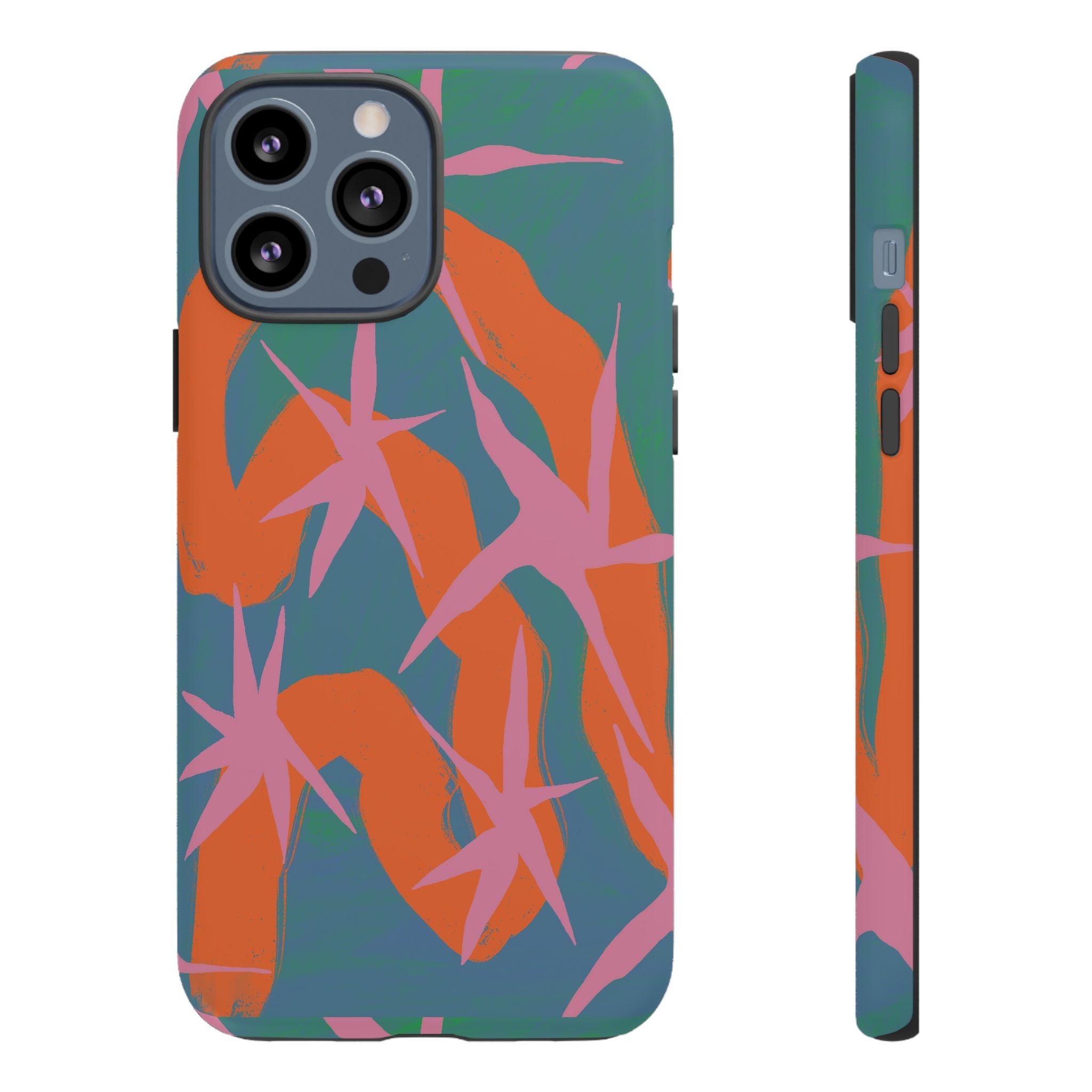 Stylish Phone Case with Abstract Design, Tough Cases, Custom Phone Cover, Gift for Trendsetters, Unique Cellphone Protection