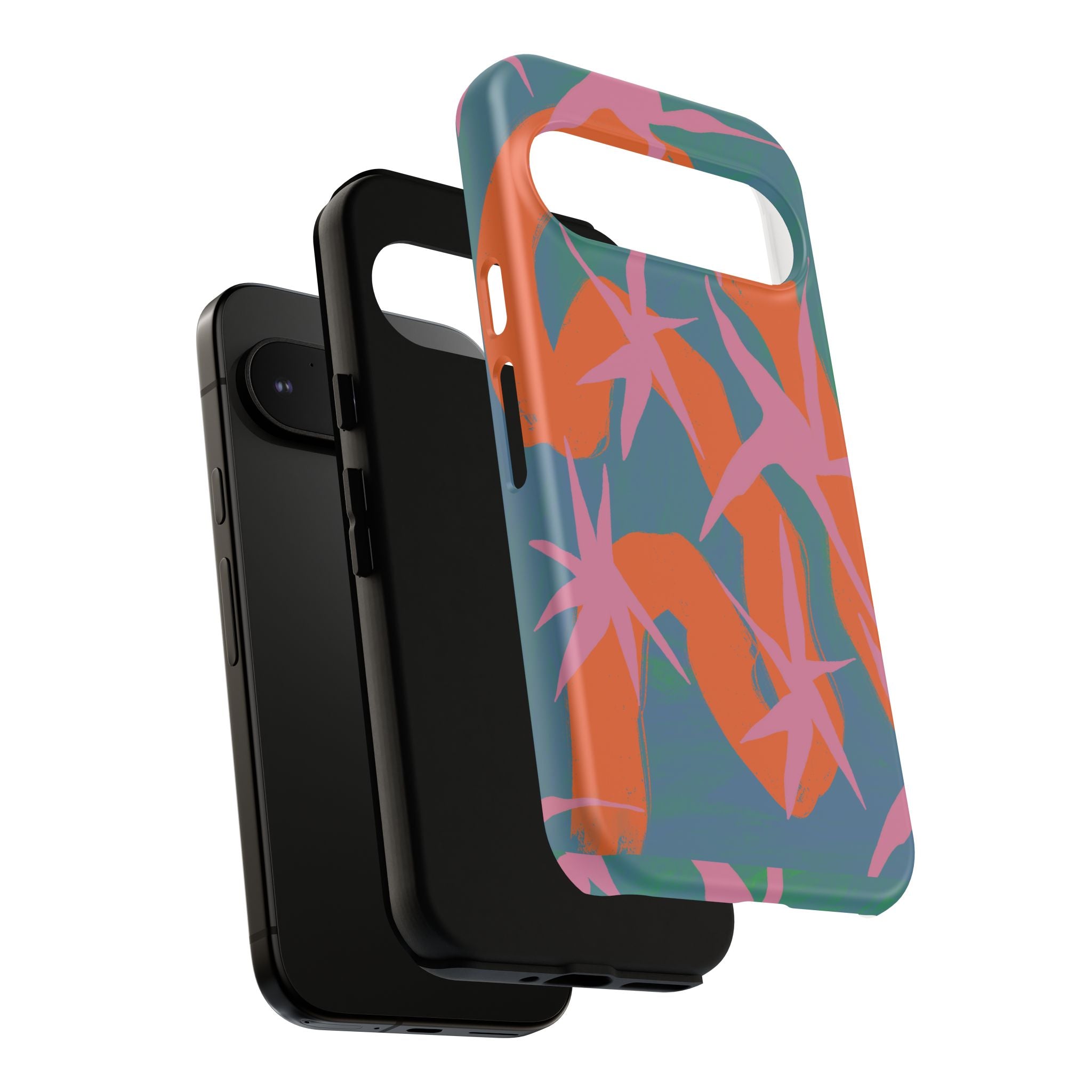 Stylish Phone Case with Abstract Design, Tough Cases, Custom Phone Cover, Gift for Trendsetters, Unique Cellphone Protection