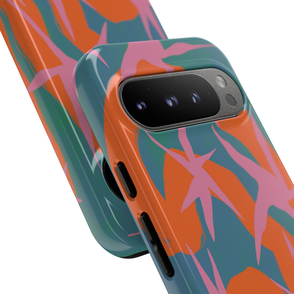 Stylish Phone Case with Abstract Design, Tough Cases, Custom Phone Cover, Gift for Trendsetters, Unique Cellphone Protection