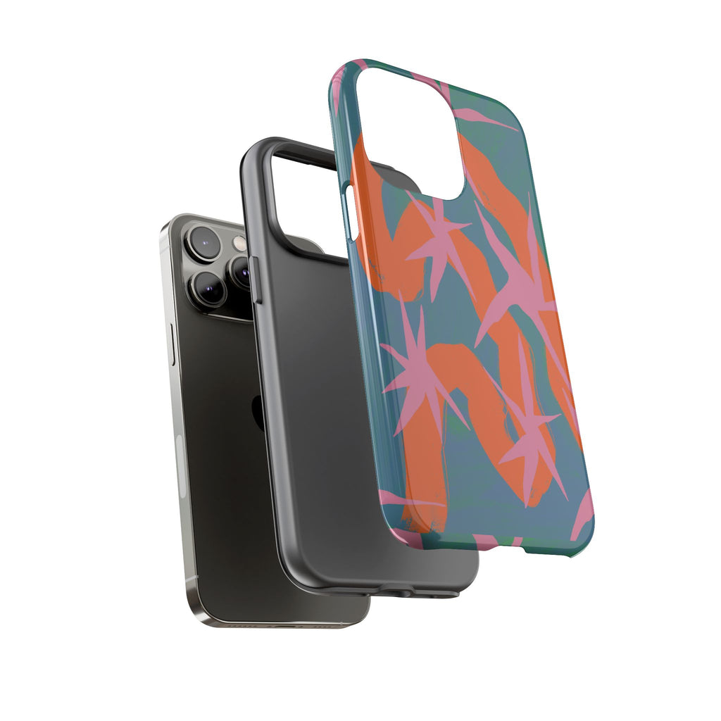 Stylish Phone Case with Abstract Design, Tough Cases, Custom Phone Cover, Gift for Trendsetters, Unique Cellphone Protection